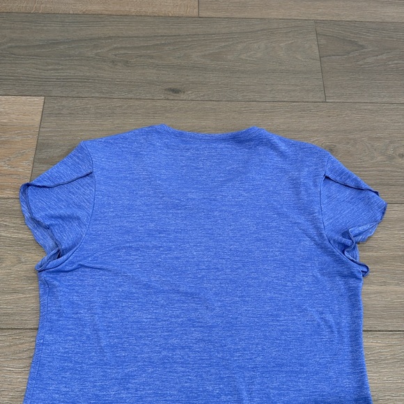 PATAGONIA Purple Shimmer Glorya Tee Short Sleeve Crewneck Soft Hiking Shirt Sz M - Picture 6 of 10